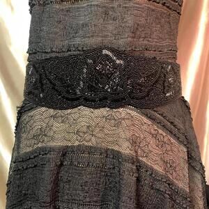 Vintage beaded foresty gothic fairycore belt!